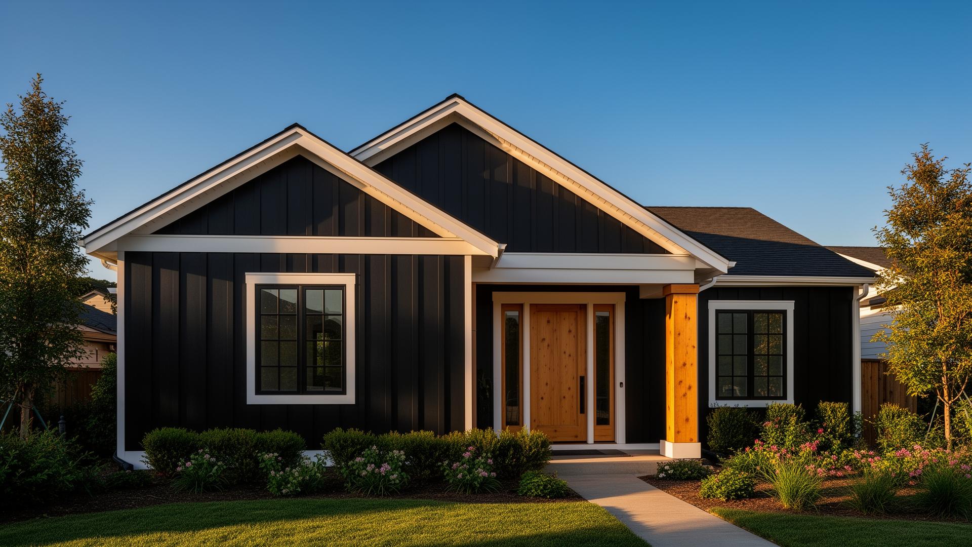 Black Modern Exterior